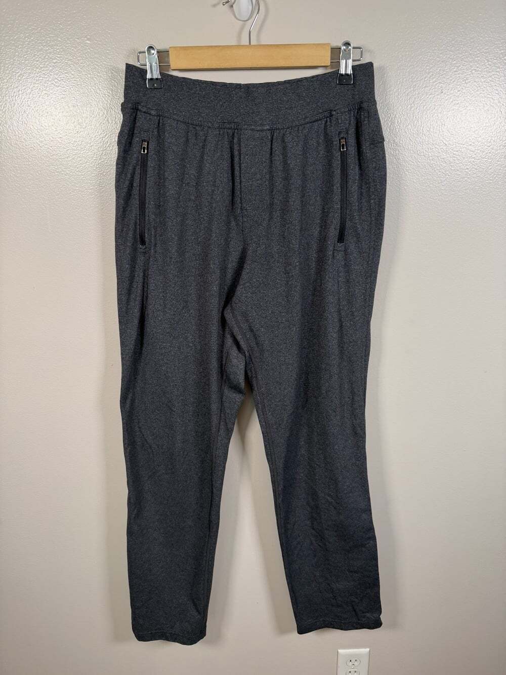 Lululemon Discipline Pant Mens Medium Grey Luon Straight Sweatpants Lounge